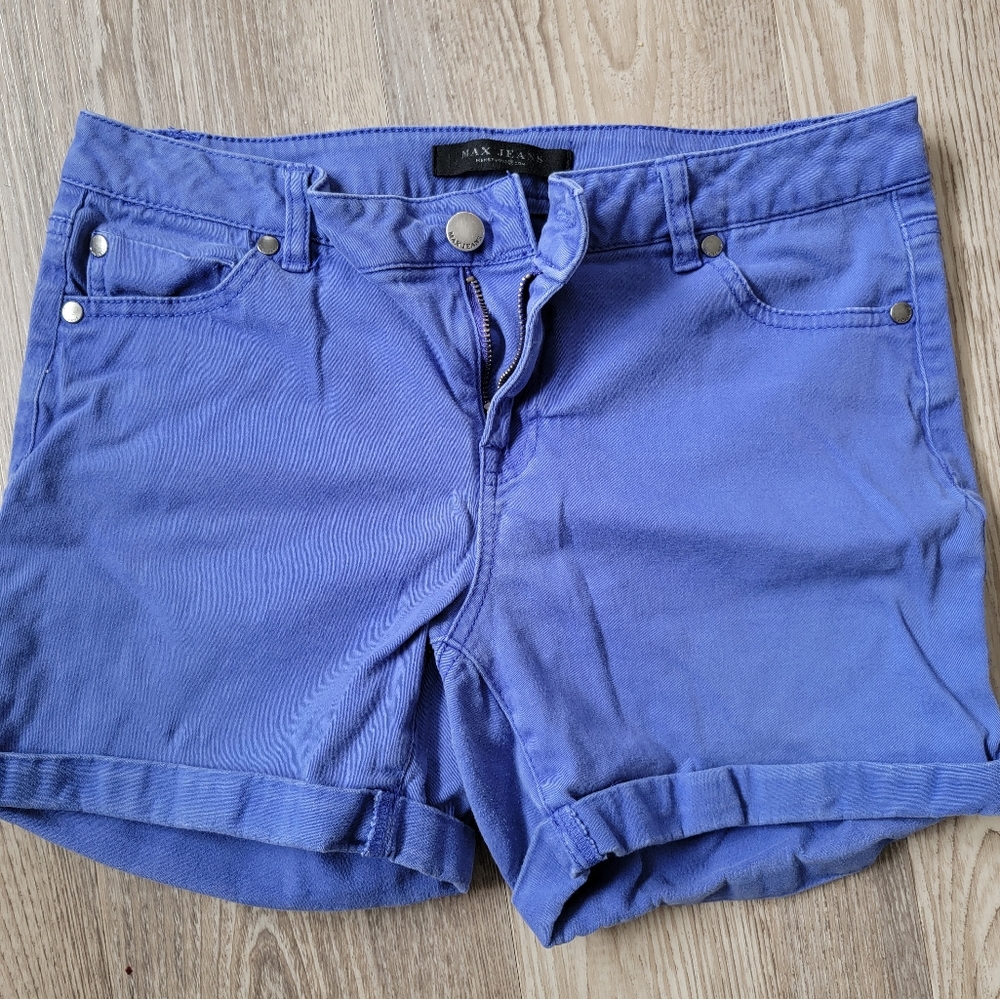 Wildflower blue shorts